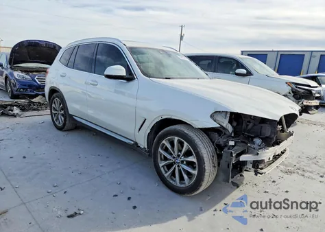 2019 BMW X3 Sdrive30I z USA, uszkodzony, nr VIN 5UXTR7C57KLF34862